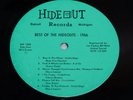 BEST OF THE HIDEOUTS Rare Michigan/Detroit Garage Comp HLP 1002 1966 LP ONLY