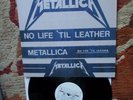 HEAVY METAL LP VINYL RECORD ALBUM METALLICA NO LIFE 'TIL LEATHER SUPERB EX