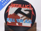 Metallica Kill 'Em All Limited Edition Picture Disc LP Album Vinyl Record - VG+