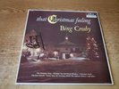 AUTOGRAPHED EXCELLENT COVER & VG- LP 1958 Bing Crosby Christmas Feeling LP33