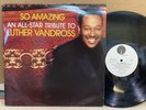 So Amazing Tribute To Luther Vandross EX 2LP +INSERT Stevie Wonder Beyonce Blige