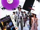 PURPLE VINYL1984 PRESSING PRINCE PURPLE RAIN LP POSTER NEAR MINT NM RARE