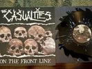 The Casualties - ON THE FRONT LINE - SAW BLADE  SHAPED LP - Limited to 500  NM
