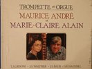 LP-BOX Maurice André , Marie-Claire Alain Trompette Et Orgue NEAR MINT Erato