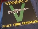 The Vandals Peace Thru Vandalism  Lp Record Punk Vinyl Never Played