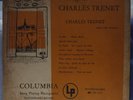ANDY WARHOL BLOTTED LINE COVER ART Charles Trenet RARE 1A/1A DG 1950 COLUMBIA LP