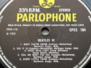 Beatles VI EXPORT 1st Y/B Press CPCS 104 