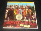 THE BEATLES Clean SGT. PEPPERS Lonely Hearts Club Band LP STEREO w Insert & Slev