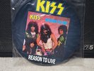 Kiss Reason To Live Lp Vinyl OG UK 1987 Picture Disc VG READ