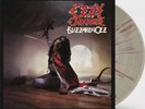 Ozzy Osbourne  Blizzard Of Ozz LP Album vinyl record 2021 silver and red swirl