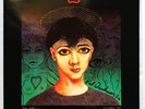 Marc and the Mambas - Marc Almond - UNTITLED - One off drawn on by Val Denham