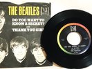 BEATLES  WEST COAST NM DO YOU WANT TO KNOW A SECRET PICTURE SLEEVE & 45