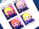 THE NEW YORK DOLLS WARHOL VINYL LP ITALY EXCLUSIVE EX+ RARE