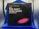 Frank Edwards Presents Flying Saucers Serious Business Signed Vinyl Record LP