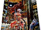 IRON MAIDEN SOMEWHERE IN TIME 1986 WITH MERCH SHEET EMI