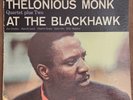 Thelonious Monk - At The Blackhawk vinyl Stereo 1960 1st DG press Riverside (EX)