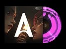 ARCANE Season 1 Soundtrack: Pink & Black Splatter Vinyl LP [SHIPPED ORDER ]
