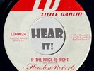 Killer Dripping Reverb Country Bop 45 HOUSTON ROBERTS If The Price LITTLE DARLIN
