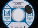 Northern Soul 45 FRED HUGHES Don't Let Me Down VEE-JAY NM promo HEAR a