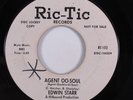 Northern Soul 45 EDWIN STARR Agent 00-Soul RIC-TIC single sided promo HEAR a
