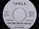 Northern Soul 45 ISLEY BROTHERS Take Some Time Out... TAMLA VG++ promo HEAR a