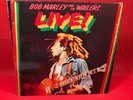 BOB MARLEY & THE WAILERS Live  1975 UK vinyl LP in concert Lyceum Ballroom
