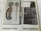 David Rosenboom Brainwave Music Vinyl Lp 1975 Original Canada Press VG+/VG+