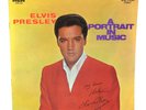 ELVIS PRESLEY - A PORTRAIT IN MUSIC RCA SRS 558 WITH AUTOGRAPH - SIGNED + POSTER