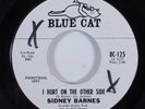 Northern Soul 45 SIDNEY BARNES I Hurt On The Other Side BLUE CAT VG+ promo HEARa