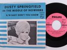 Northern Soul/Popcorn 45 DUSTY SPRINGFIELD In the Middle of Nowhere VG+ HEAR a