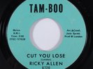 Funk 45 RICKY ALLEN Cut You Lose TAM-BOO HEAR a