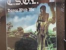 TSOL Dance With Me 2007 reissue purple wax and sticker punk black flag Adolescen