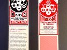 KISS Meets Phantom Of The Park ORIGINAL TICKET+PARKING PASS 1978 Aucoin RARE