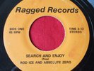 ROD ICE & ABSOLUTE ZERO Search And Enjoy 45 rpm (1983) PRIVATE HARD ROCK VG+