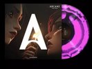 ARCANE Season 1 Soundtrack: Pink & Black Splatter Vinyl LP [SHIPPED ORDER ]