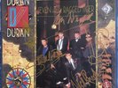 Duran Duran SIGNED by all Seven & The Ragged Tiger vinyl LP