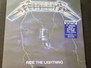 METALLICA RIDE THE LIGHTNING BLUE SPLATTER VINYL RECORD ANNIVERSARY REMASTERED