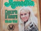 AGNETHA (ABBA) - Concerto D'Amore / Wie der Wind SCHLAGER Metronome 1969 RAR