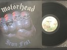 MOTÖRHEAD Iron Fist LP Mercury —VG | Orig. Press