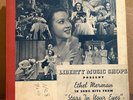 78 rpm Ethel Merman Liberty Music Shop album STARS IN YOUR EYES