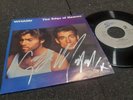 GEORGE MICHAEL autograph vinyl 7' THE EDGE OF HEAVEN signed live concert tour