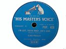 ELVIS PRESLEY - I'm Left, You're Right, She's Gone / How Do You 78 rpm disc (A+)