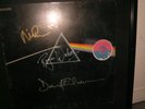 Signed Pink Floyd Dark Side Of The Moon,3 Autographe Signe,authentic,superb Item