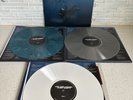 SIGNED Insert Billie Eilish Hit Me Hard and Soft 3 Vinyl Set White Blue Grey