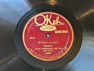 Louis Armstrong Hot Five/Seven Weary Blues / Come Back 2 U Okeh 8519 Jazz 78 E+