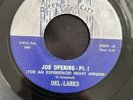 Northern Soul 45 - Del-Larks - Job Opening - Queen City (70’s Re-Issue)