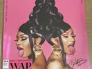 Cardi B & Megan Thee Stallion WAP 12” clear vinyl Single