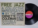 ORNETTE COLEMAN DOUBLE QUARTET Free Jazz 1961 LP Atlantic 1364 EX Vinyl DIE-CUT