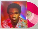 Childish Gambino Because The Internet Pink Vinyl Record 2 LP VG+ 2022 Glassnote