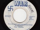 PAUL SINCLAIR *BLACK MAN GET YOUR CULTURE/ VERSION* JA  WAR   REGGAE